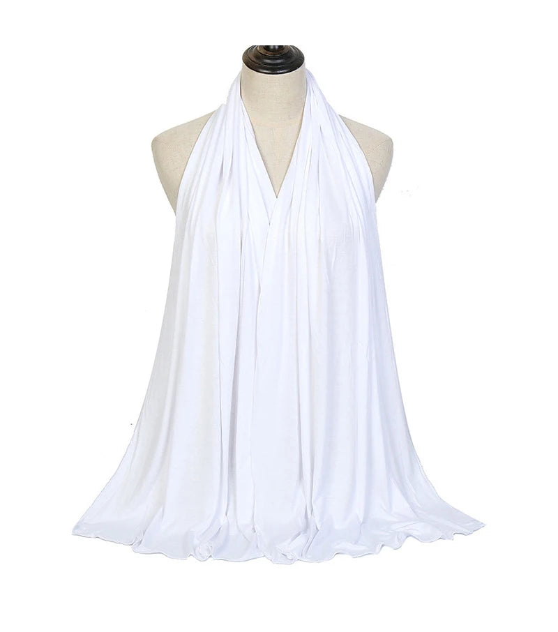 Premium Cotton Jersey Hijab Scarf  Muslim