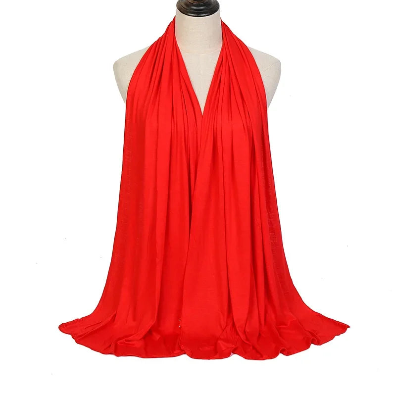 Premium Cotton Jersey Hijab Scarf  Muslim