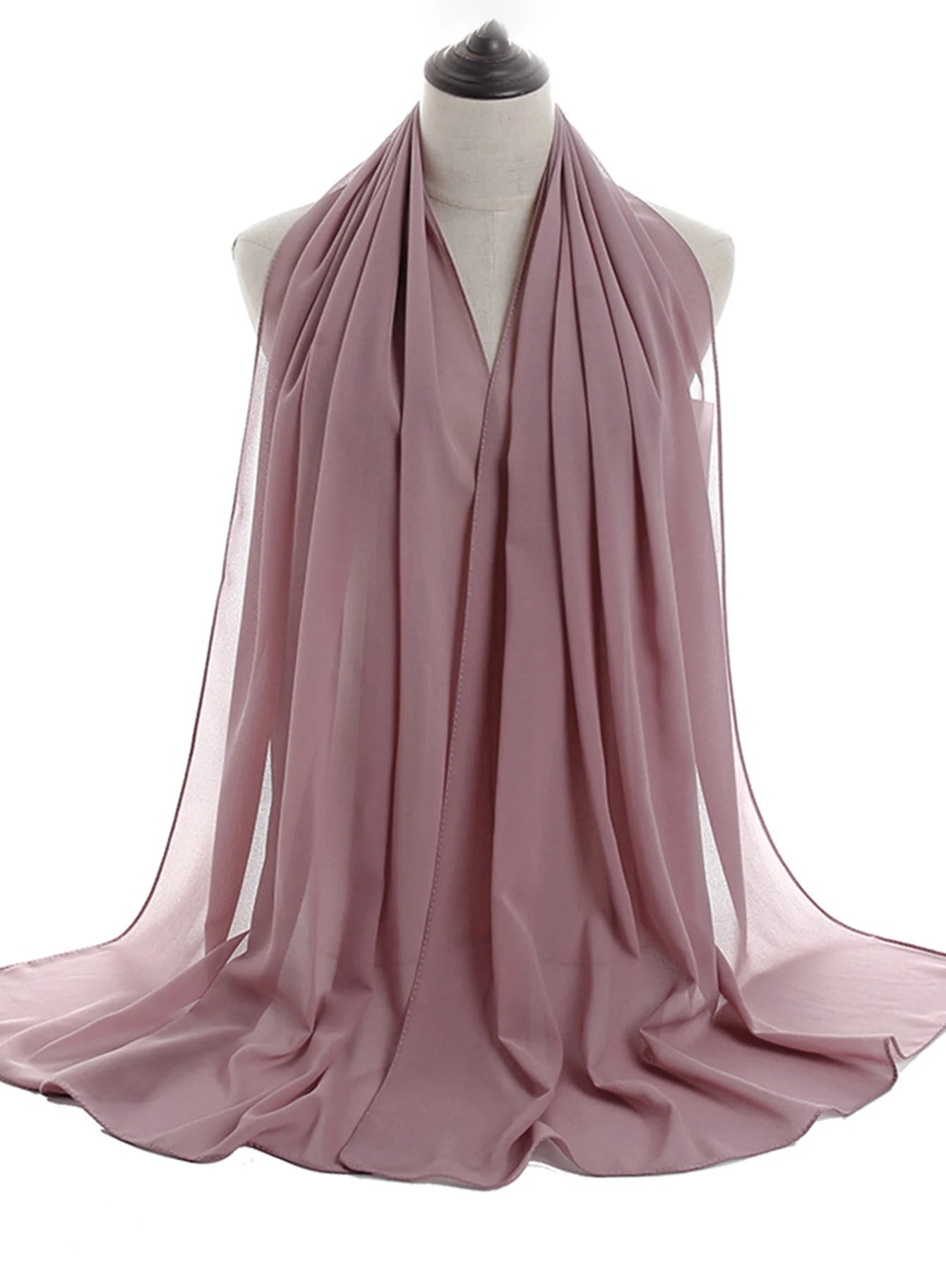 Premium 5 pair Women Muslim Hijab Cotton Solid Color Ladies Gift Set