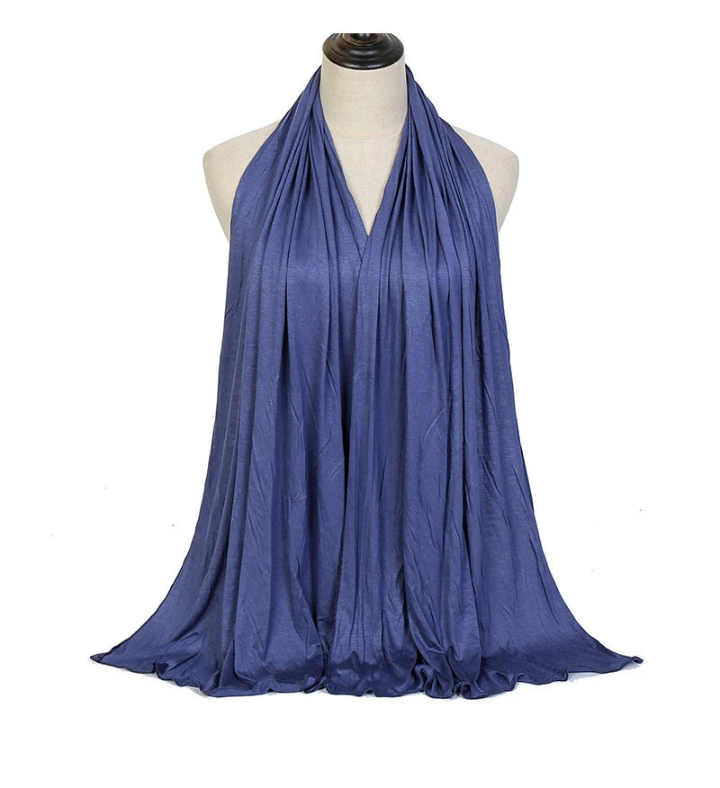 Premium Cotton Jersey Hijab Scarf  Muslim