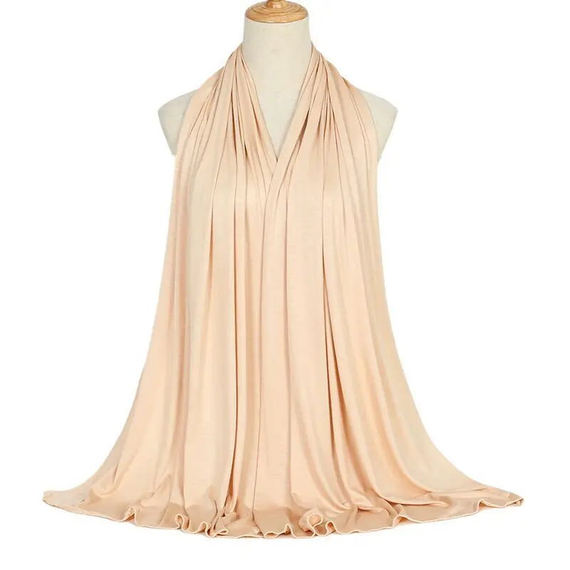 Premium Cotton Jersey Hijab Scarf  Muslim